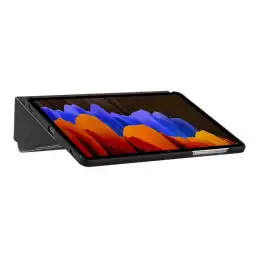 Incipio Faraday Folio - Étui à rabat pour tablette - Plextonium, cuir vegan - noir - 11" - pour Samsung... (SA-1059-BLK)_2
